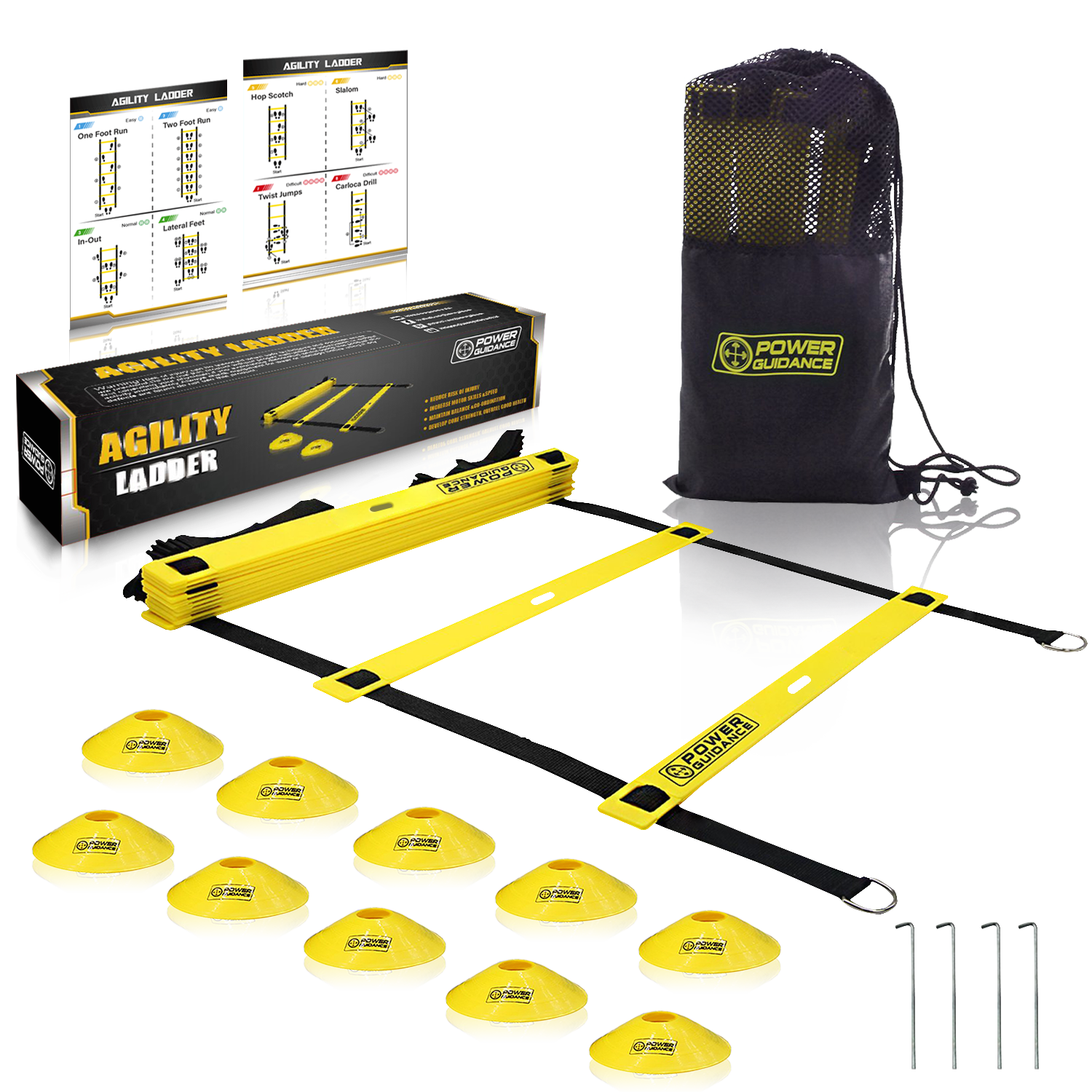 POWER GUIDANCE Agility Ladder Set POWER GUIDANCE