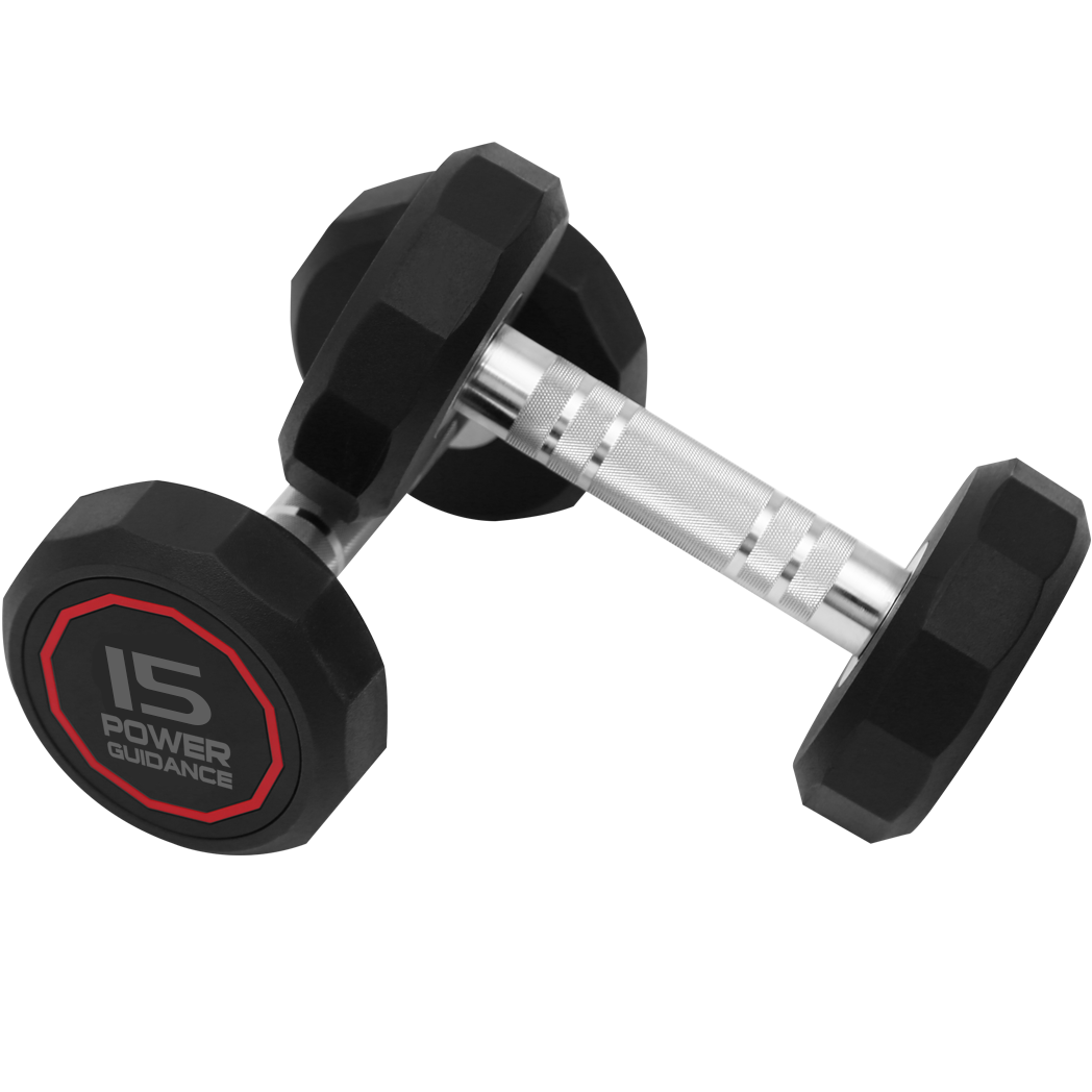POWER GUIDANCE PVC Dumbbells Weight Set POWER GUIDANCE