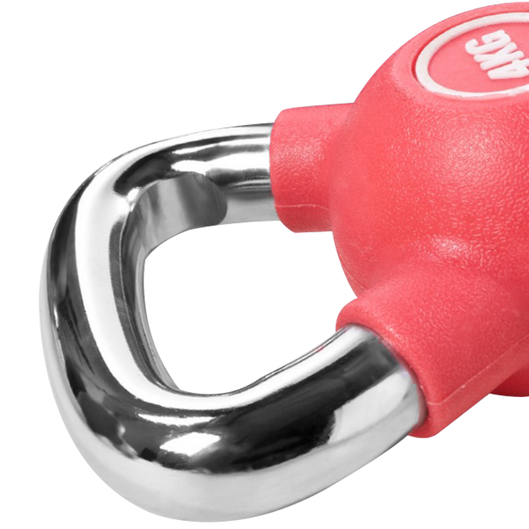 POWER GUIDANCE PU Coated Colorful Cast Steel Kettlebells Set POWER GUIDANCE