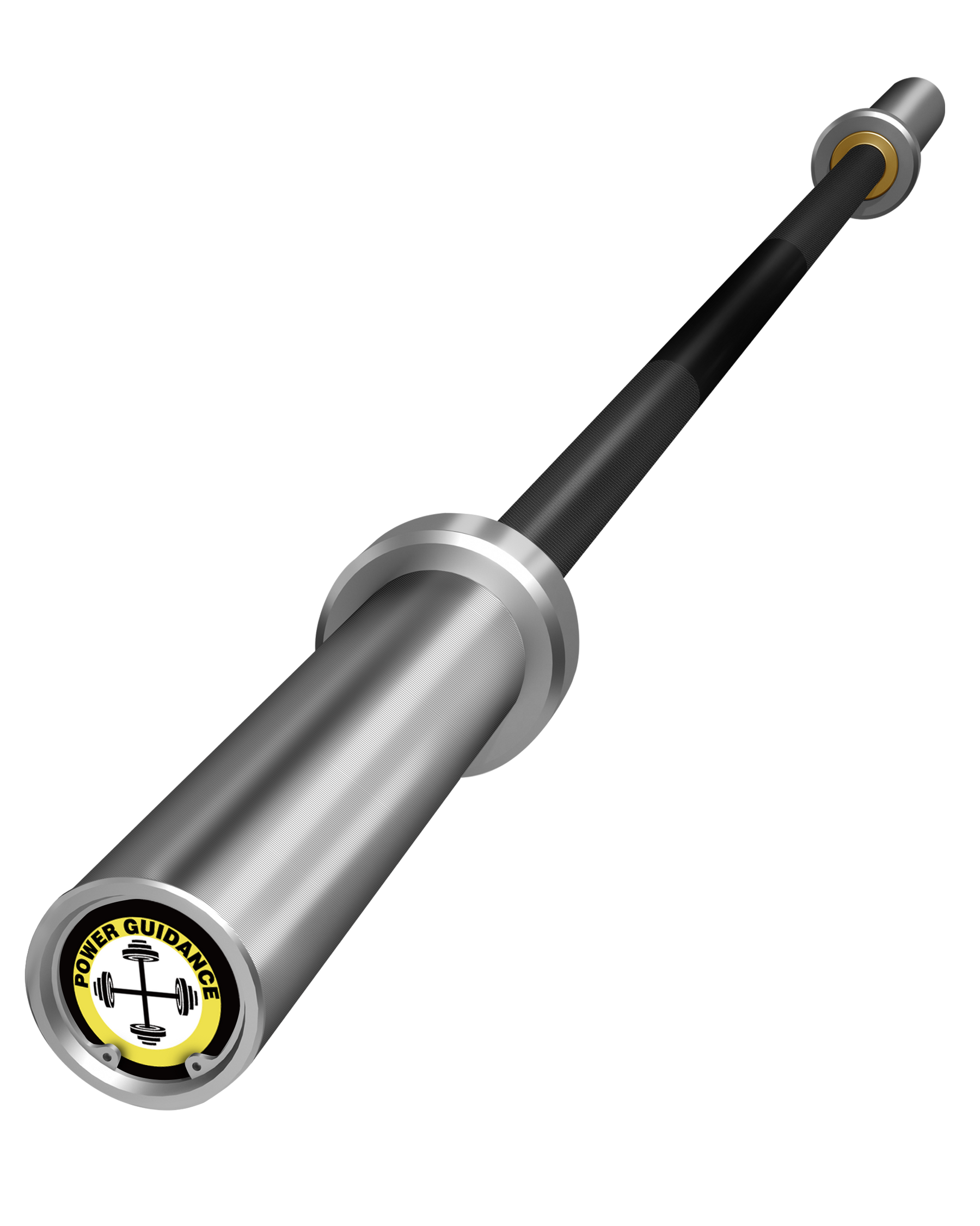 POWER GUIDANCE Strength Training Straight Bar- Chrome POWER GUIDANCE
