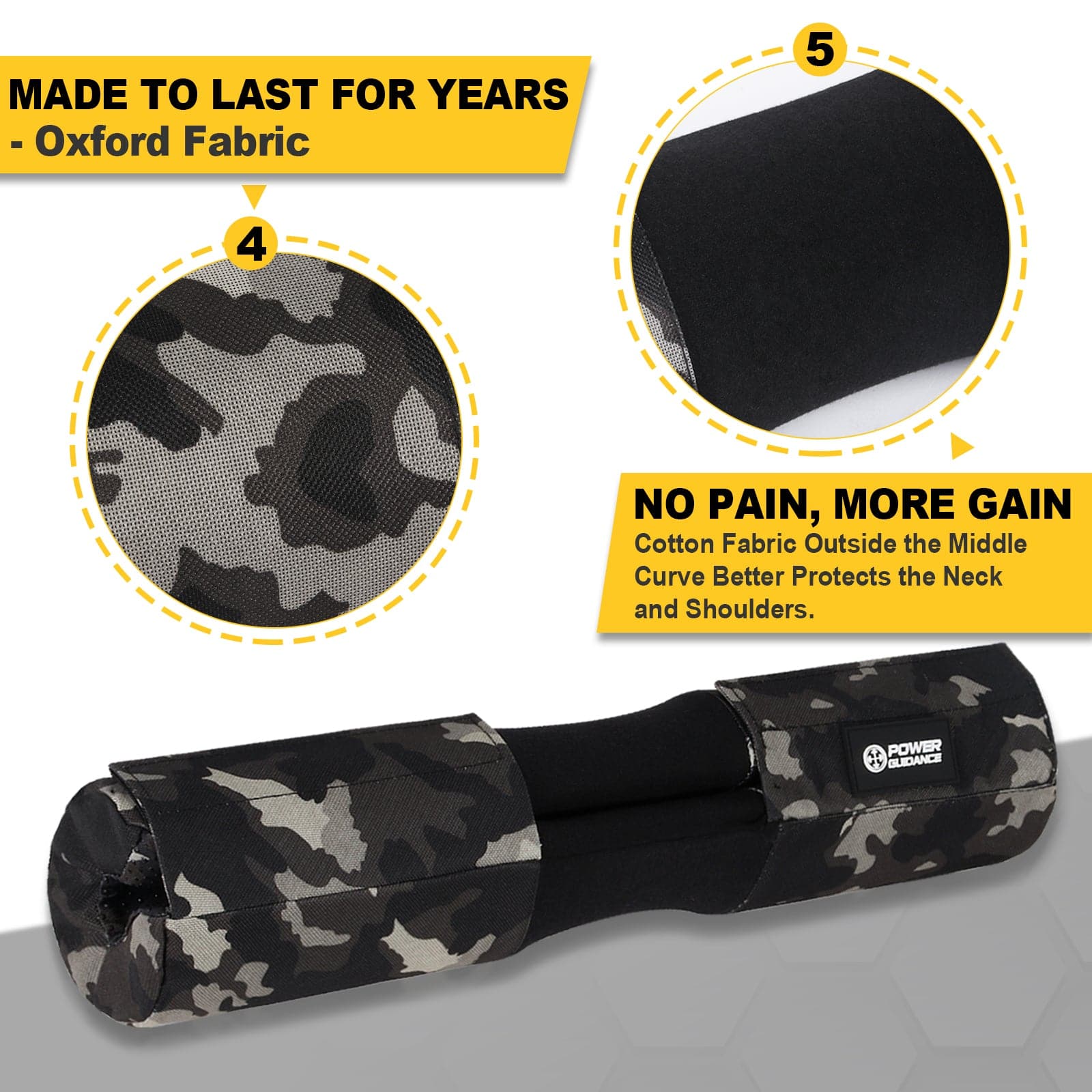 POWER GUIDANCE Barbell Squat Pad Elite POWER GUIDANCE