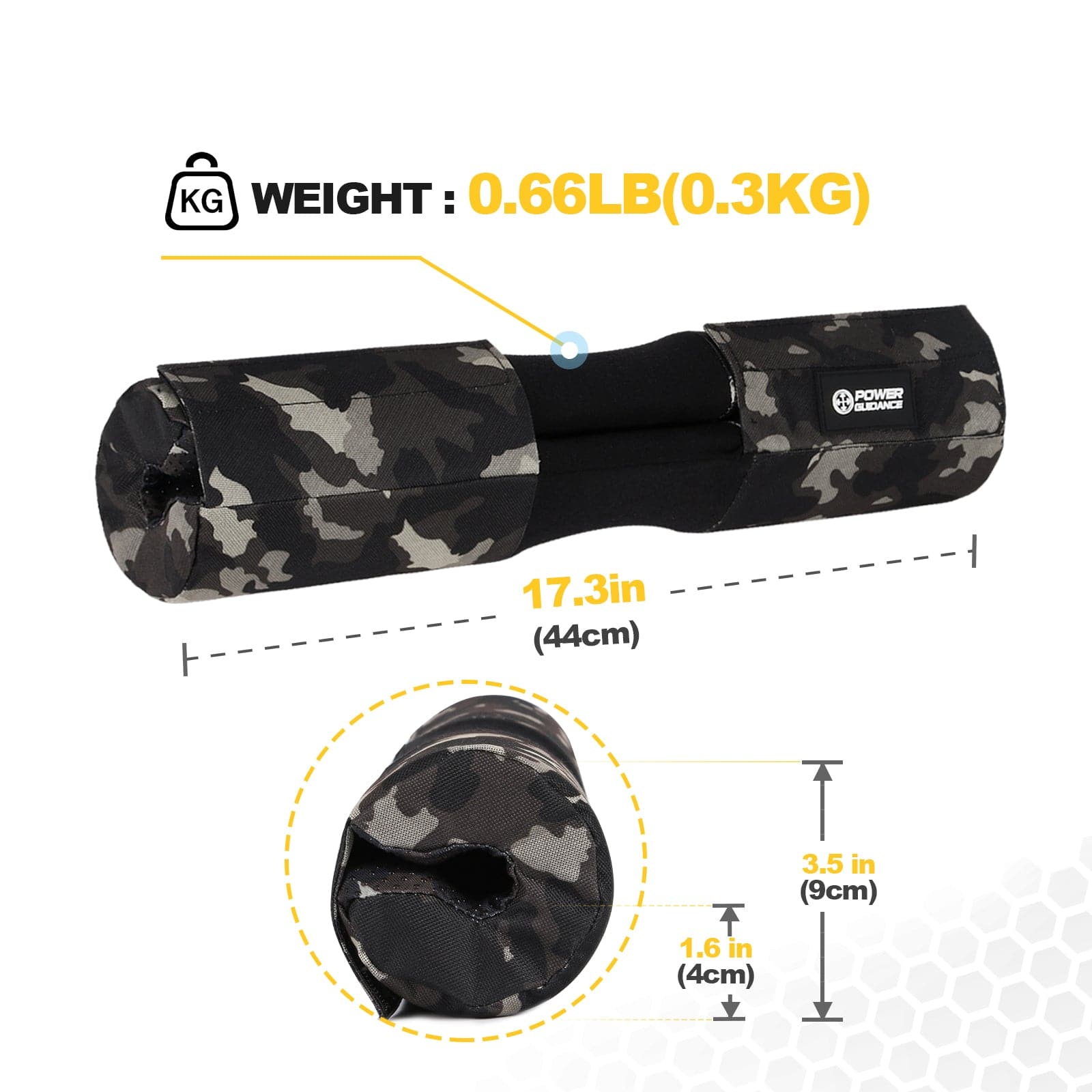 POWER GUIDANCE Barbell Squat Pad Elite POWER GUIDANCE