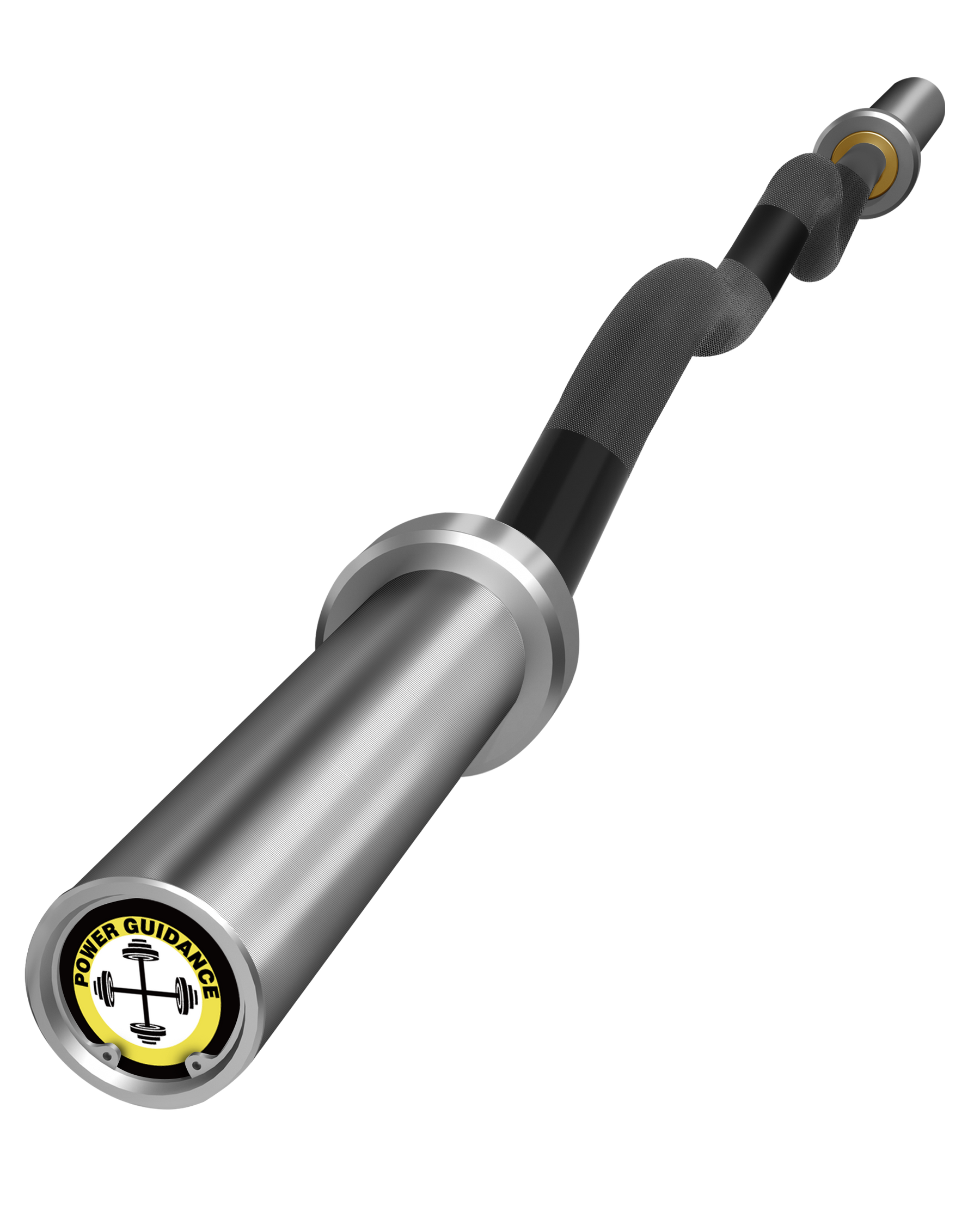 POWER GUIDANCE Strength Training EZ Bar- Chrome POWER GUIDANCE
