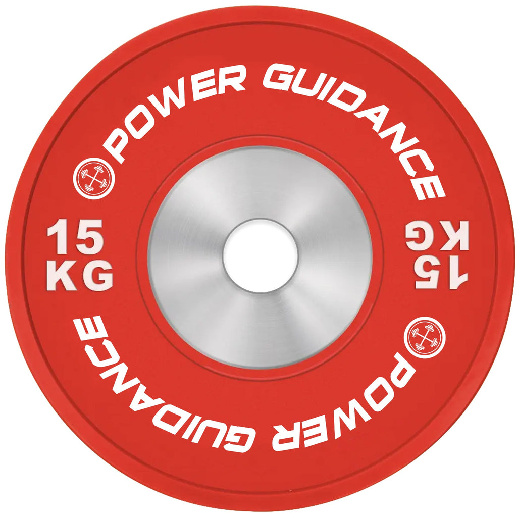POWER GUIDANCE PU COATED BARBELL EXERCISE WEIGHT PLATE POWER GUIDANCE