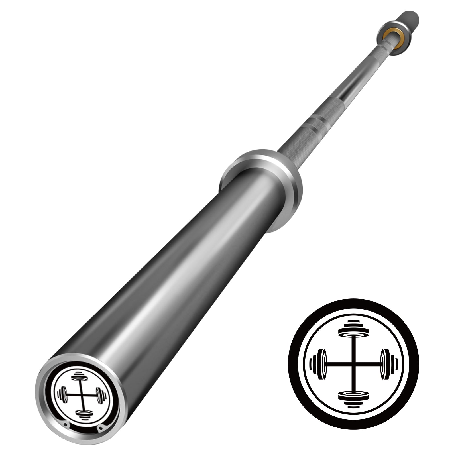 POWER GUIDANCE CHROME UNIVERSAL OLYMPIC EXERCISE BARBELL 2.0 POWER GUIDANCE