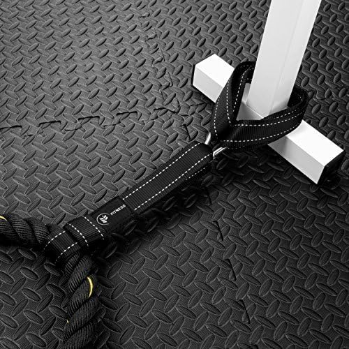 POWER GUIDANCE Battle Rope Anchor Strap Kit with Carabiner POWER GUIDANCE