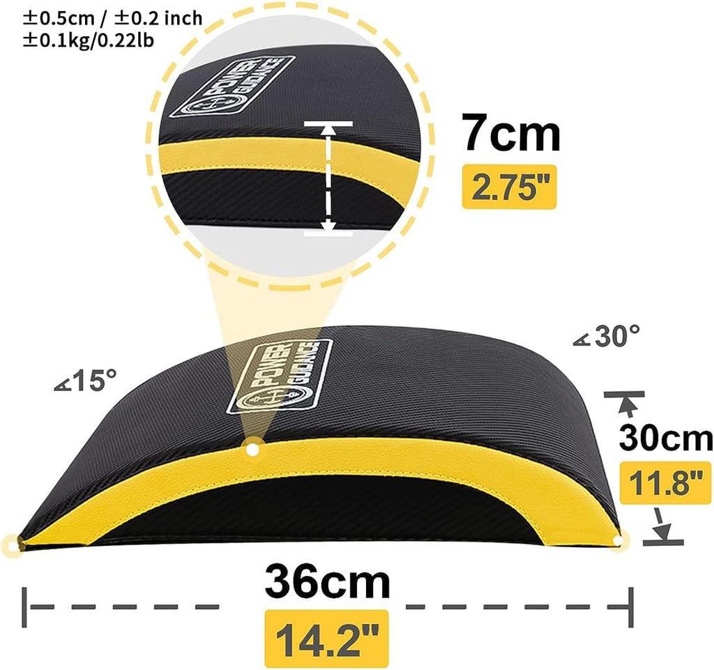 POWER GUIDANCE Ab Mat | Contoured Support for Sit-Ups & Core Training POWERGUIDANCE