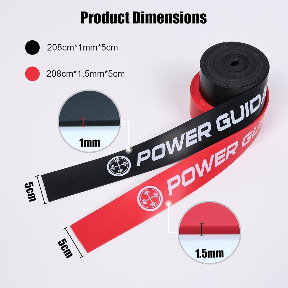 POWER GUIDANCE Muscle Floss Bands | Mobility Compression Wraps POWER GUIDANCE