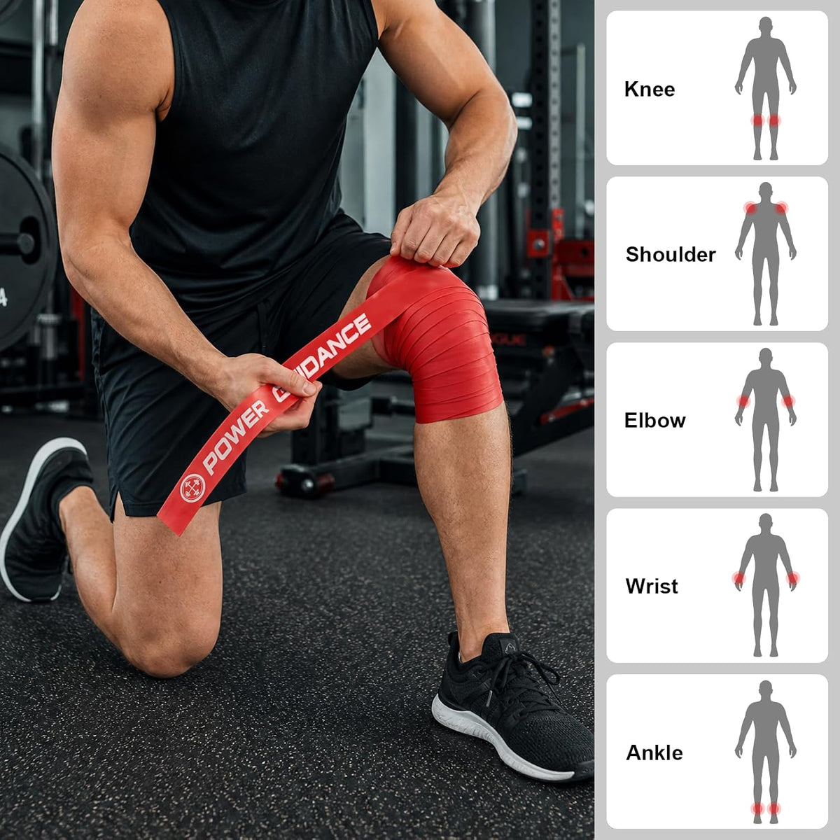 POWER GUIDANCE Muscle Floss Bands | Mobility Compression Wraps POWER GUIDANCE