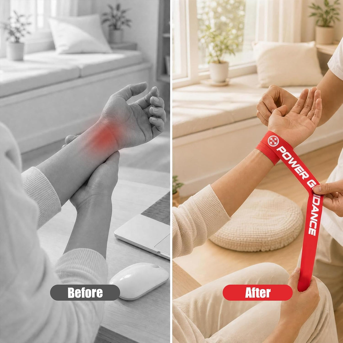 POWER GUIDANCE Muscle Floss Bands | Mobility Compression Wraps POWER GUIDANCE