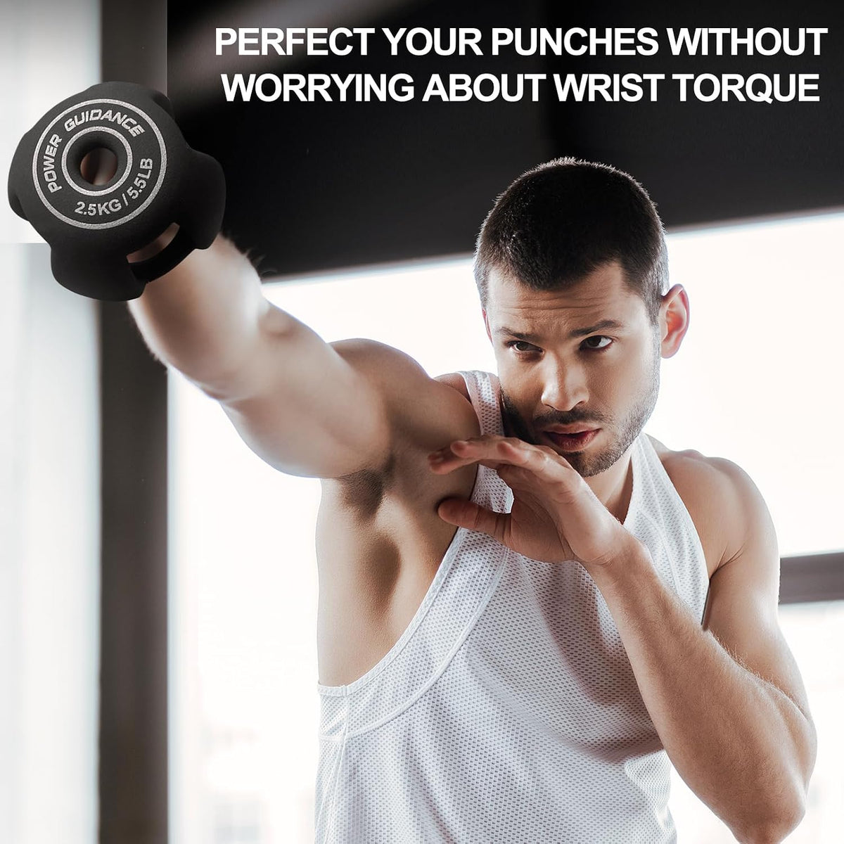 POWER GUIDANCE Ball Dumbbell | Internal Grip Training Weight POWER GUIDANCE