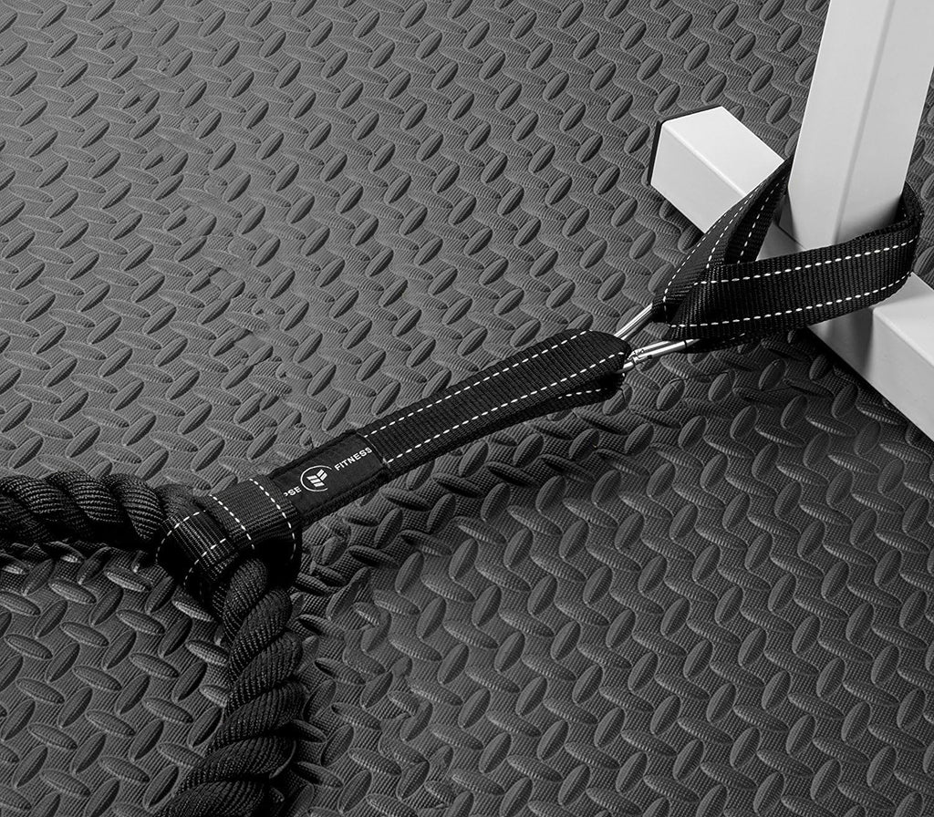 POWER GUIDANCE Battle Rope Anchor Strap Kit with Carabiner POWER GUIDANCE