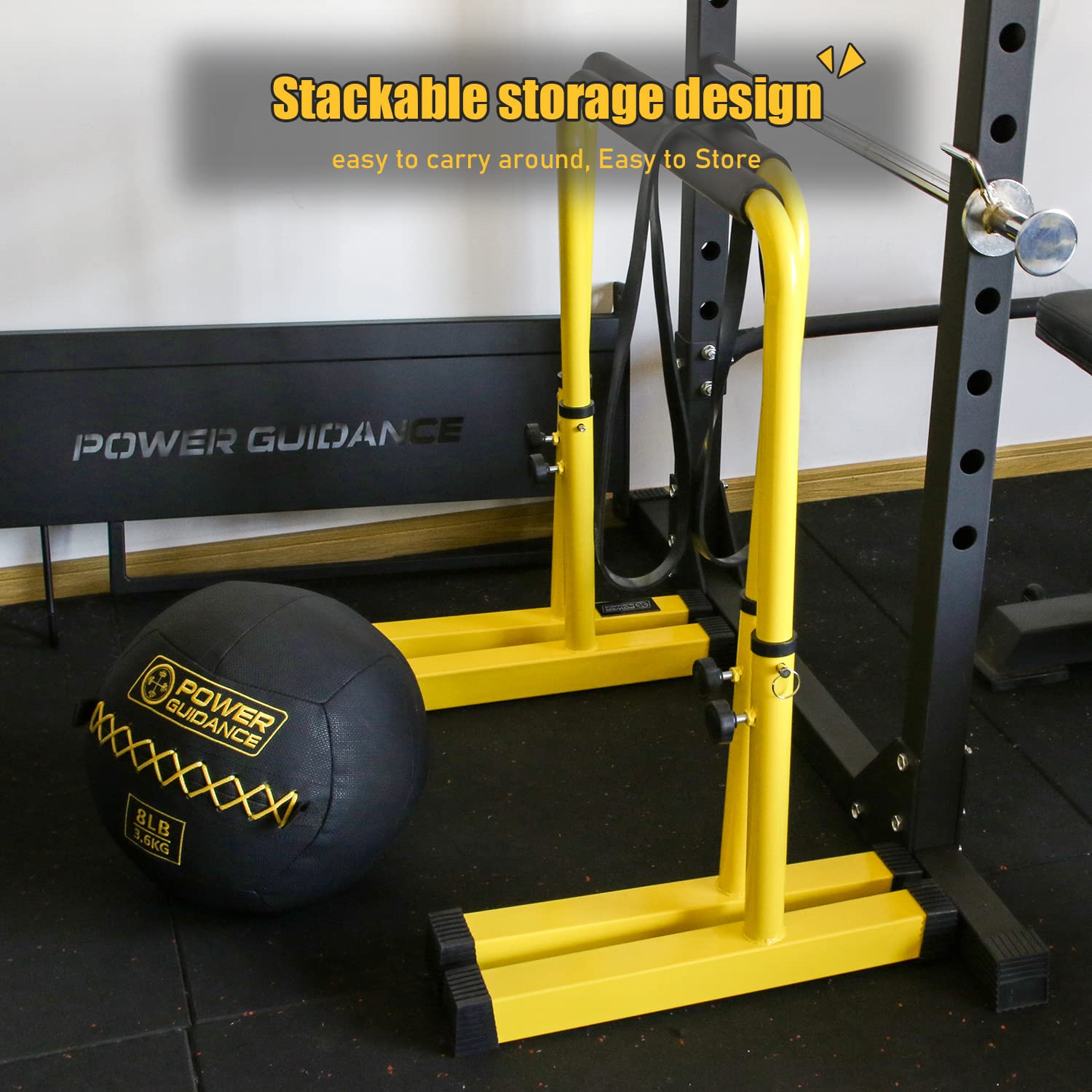 POWER GUIDANCE PARALLEL BARS DIP STATION PUSH-UP BARS POWER GUIDANCE