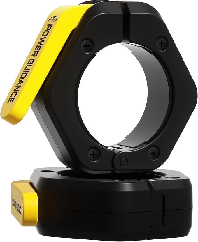 POWER GUIDANCE Magnetic Barbell Collars - 2 Inch Olympic Bar Clips POWER GUIDANCE