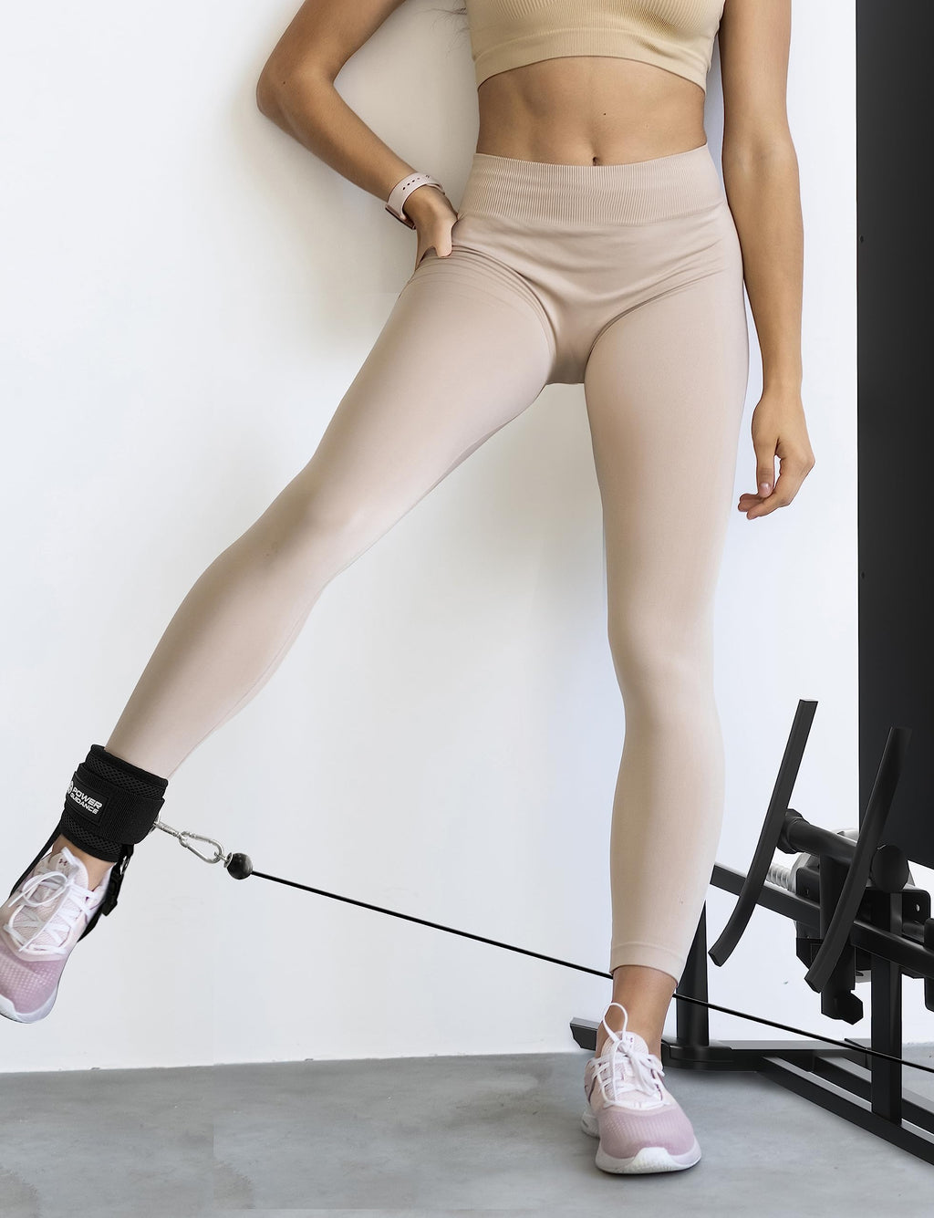 POWER GUIDANCE Ankle Straps - Cable Machine Glute & Leg Attachments POWER GUIDANCE
