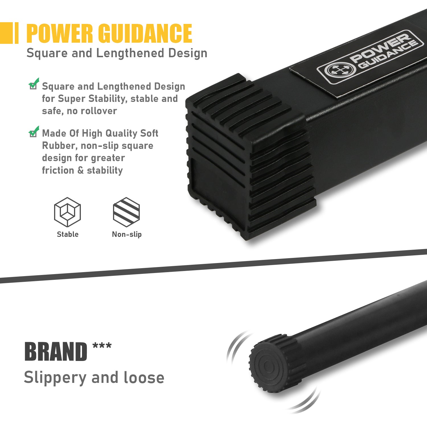 POWER GUIDANCE Adjustable Dip Bar | 1200LBS Capacity POWER GUIDANCE