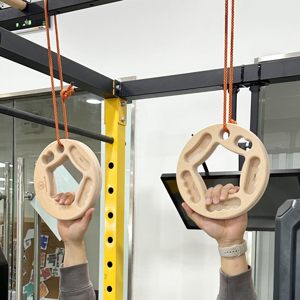 POWER GUIDANCE Pair Hangboard - Double-Sided Climbing Finger Boards POWER GUIDANCE