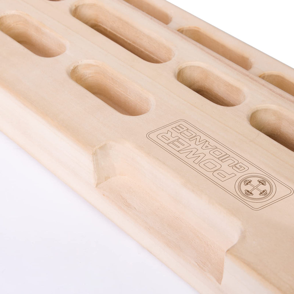POWER GUIDANCE Wall-Mounted Hangboard - Multi-Grip Climbing POWER GUIDANCE