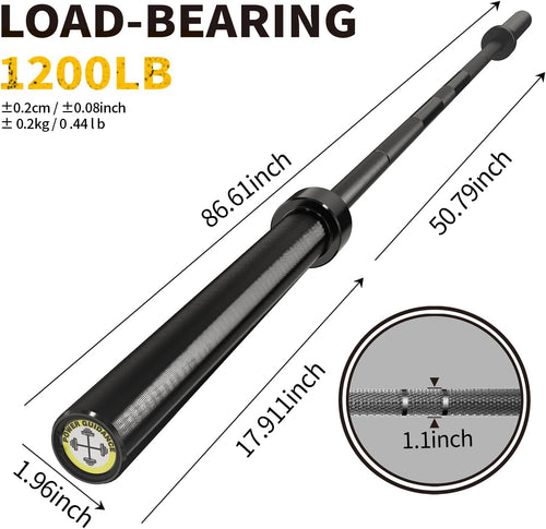 POWER GUIDANCE 7ft Olympic Barbell POWER GUIDANCE