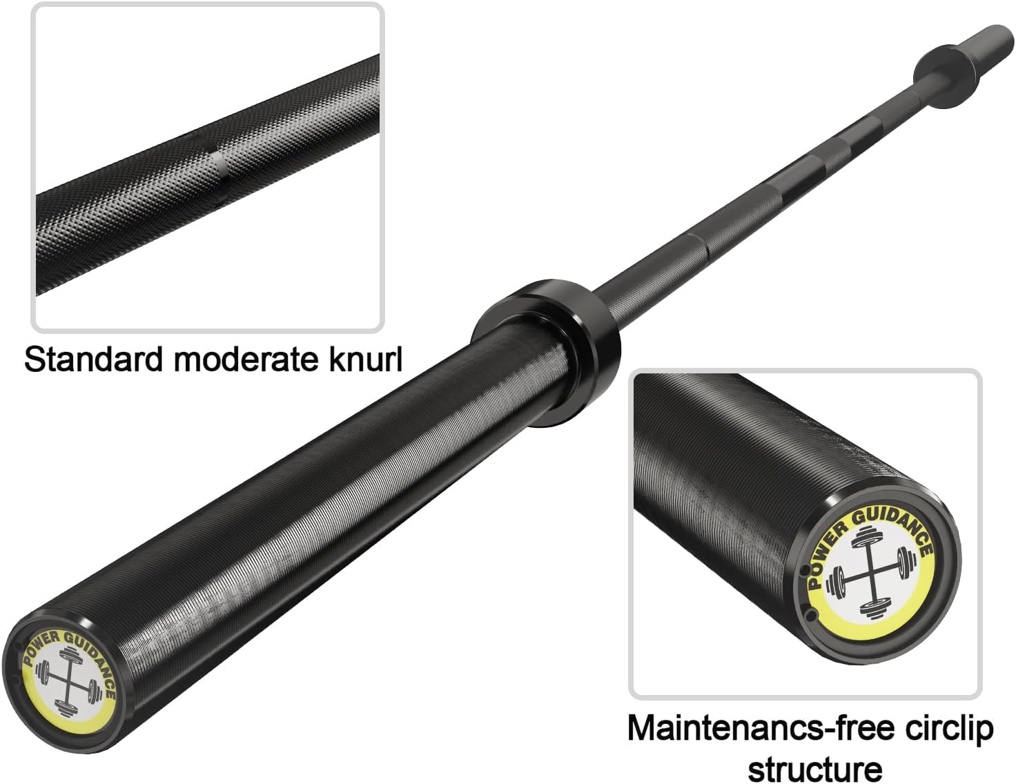 POWER GUIDANCE 7ft Olympic Barbell POWER GUIDANCE