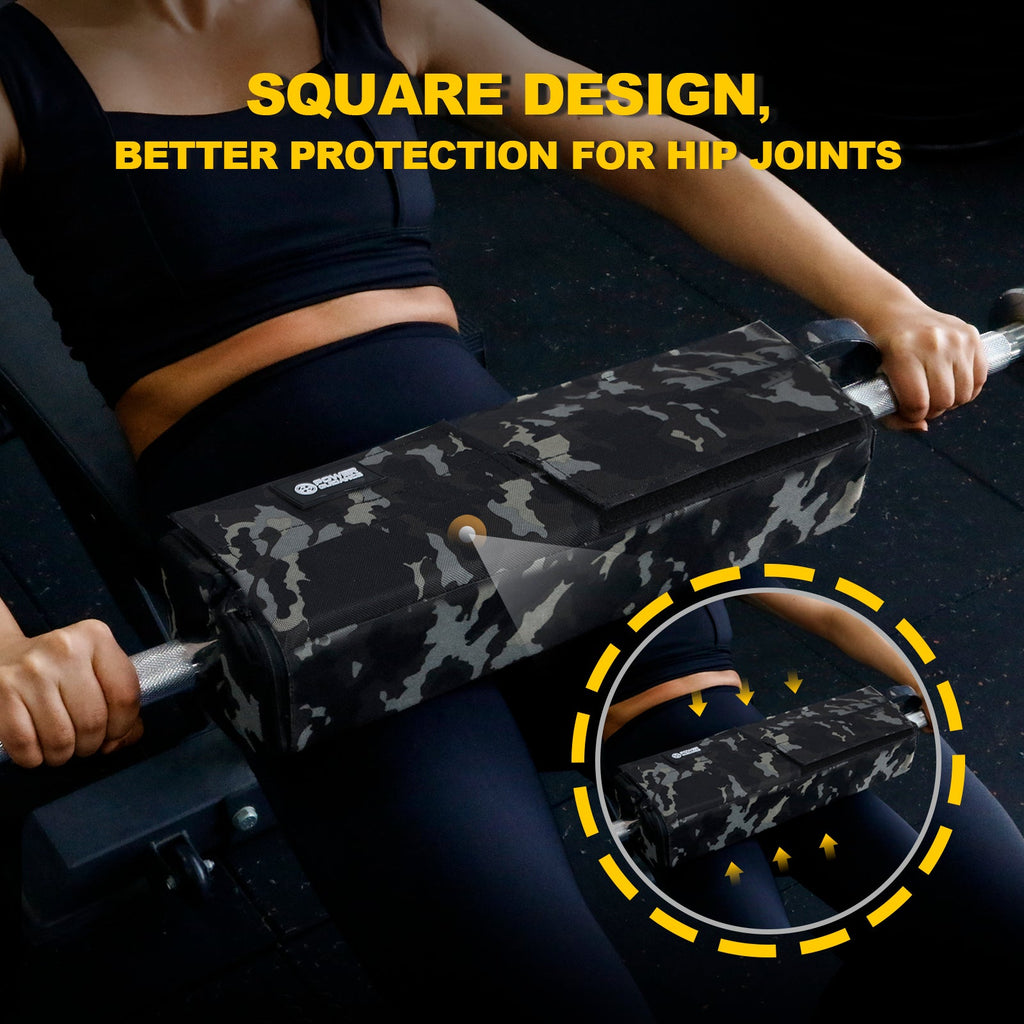 POWER GUIDANCE Square Hip Thrust Pad POWER GUIDANCE
