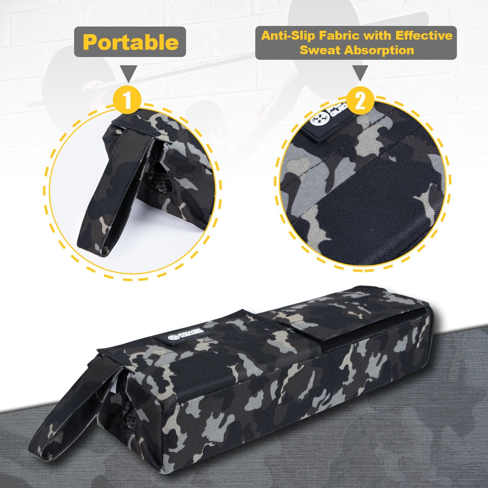 POWER GUIDANCE Square Hip Thrust Pad POWER GUIDANCE