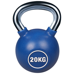 POWER GUIDANCE PU Coated Colorful Cast Steel Kettlebells Set POWER GUIDANCE