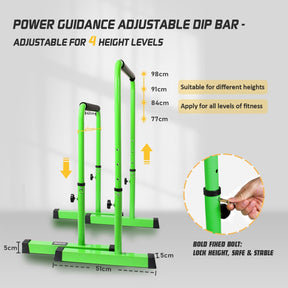 POWER GUIDANCE Parallel Bars Dip Station POWER GUIDANCE
