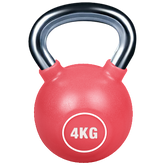 POWER GUIDANCE PU Coated Colorful Cast Steel Kettlebells Set POWER GUIDANCE