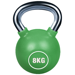 POWER GUIDANCE PU Coated Colorful Cast Steel Kettlebells Set POWER GUIDANCE
