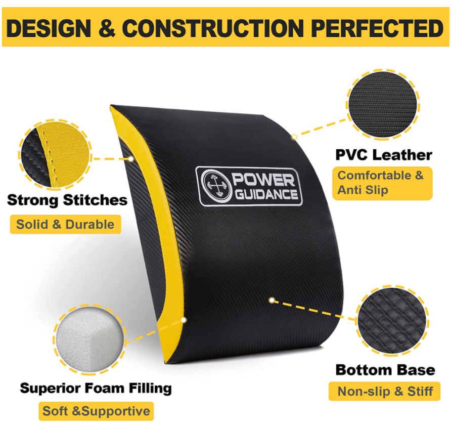 US dollar Niet genoeg Laster Ab Mat for Isolation of Muscles during Sit-ups, Crunches- POWER GUIDANCE US dollar Niet genoeg Laster Ab Mat for Isolation of Muscles during Sit-ups, Crunches- POWER GUIDANCE