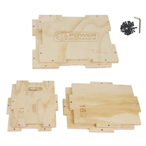 POWER GUIDANCE 3-in-1 Wooden PLYO Box power-guidance-fitness