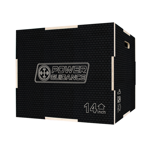 POWER GUIDANCE 3-in-1 Wooden PLYO Box POWER GUIDANCE
