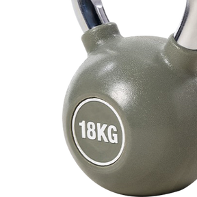 POWER GUIDANCE PU Coated Colorful Cast Steel Kettlebells Set POWER GUIDANCE
